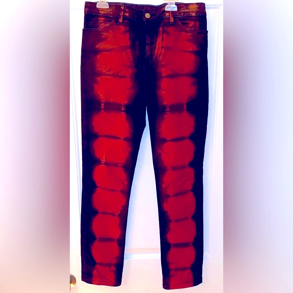 American Apparel Tie Dye Jeans